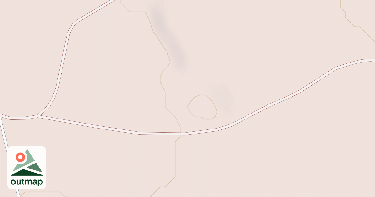 Map of BENCH SPUR