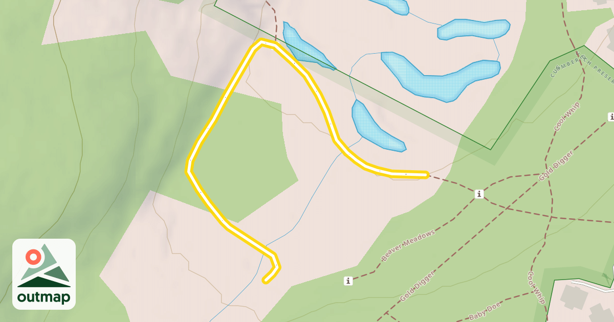 Map of Beaver Meadows