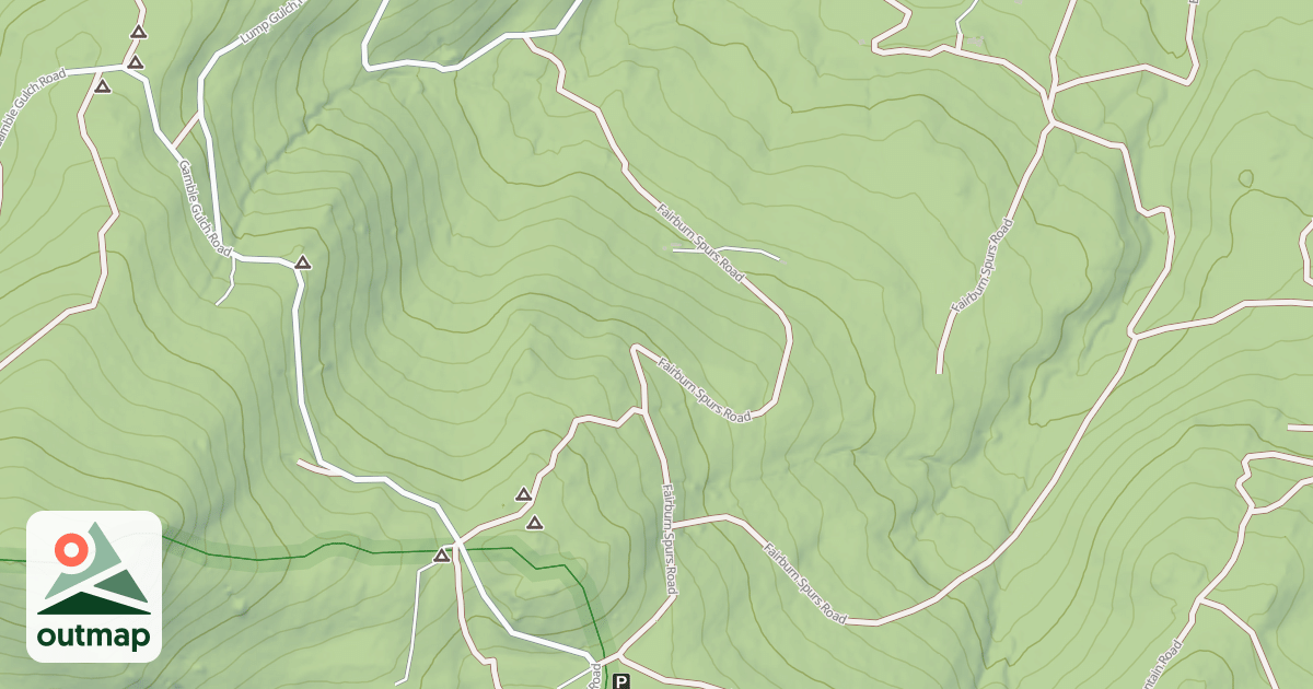 Map of FAIRBURN SPURS