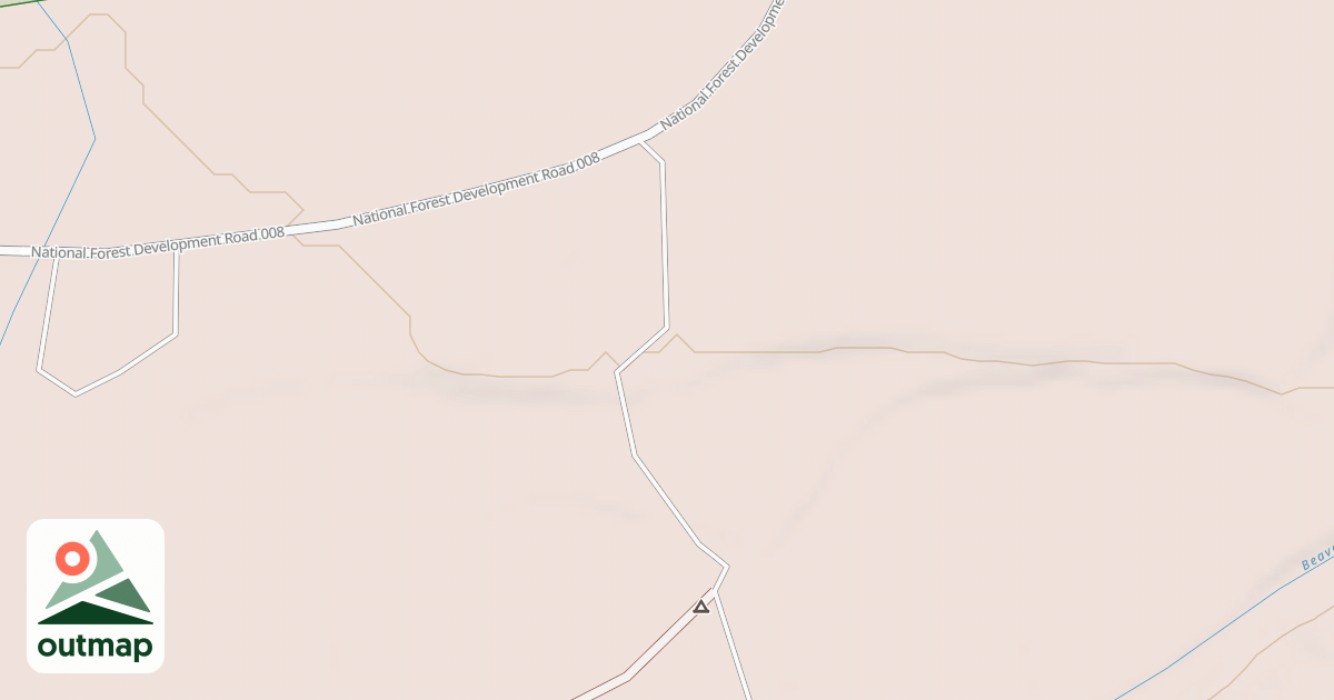 Map of Beaver Creek Camping 8
