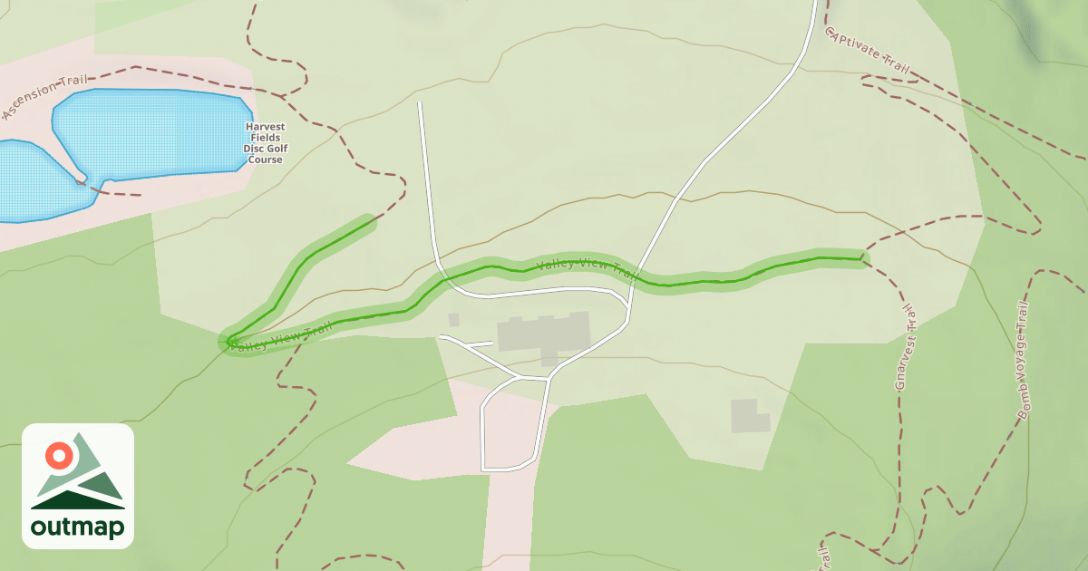 Map of Valley View Trail