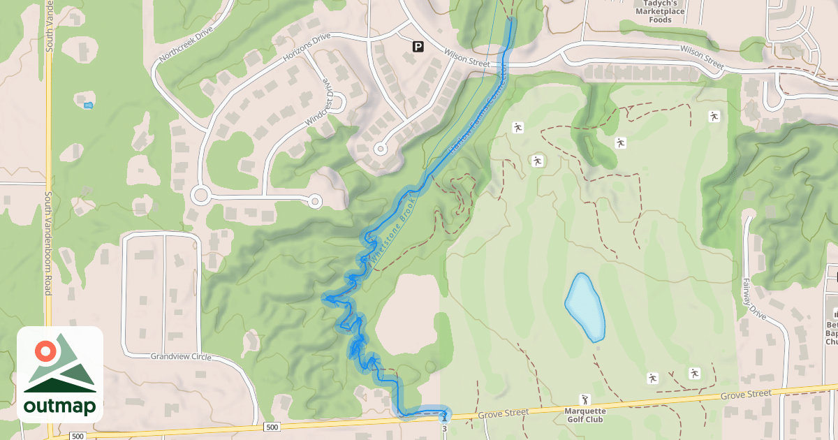 Map of Harlow Farms Connector