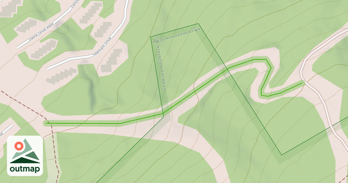 Map of Charlie's Run