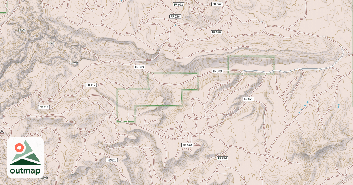 Map of BIRCH MT