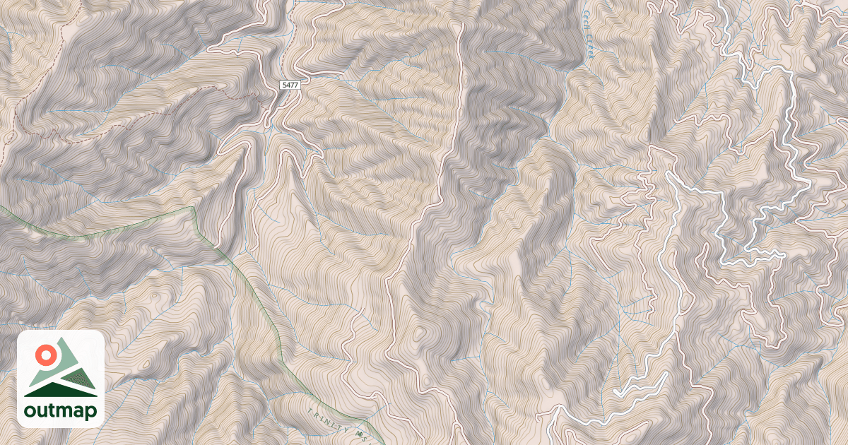 Map of BEARFOOT