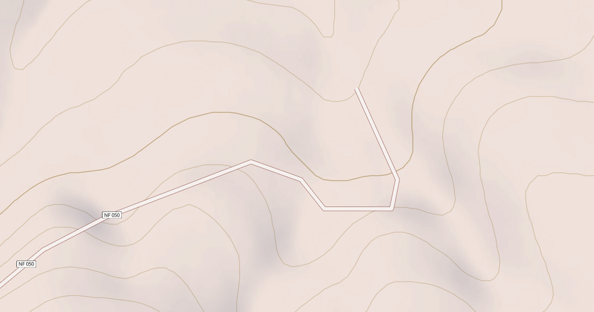 Map preview of USFS Motor Vehicle Use Map Roads {2B6F285D-551F-413B-BE69-18A15F9C990B}