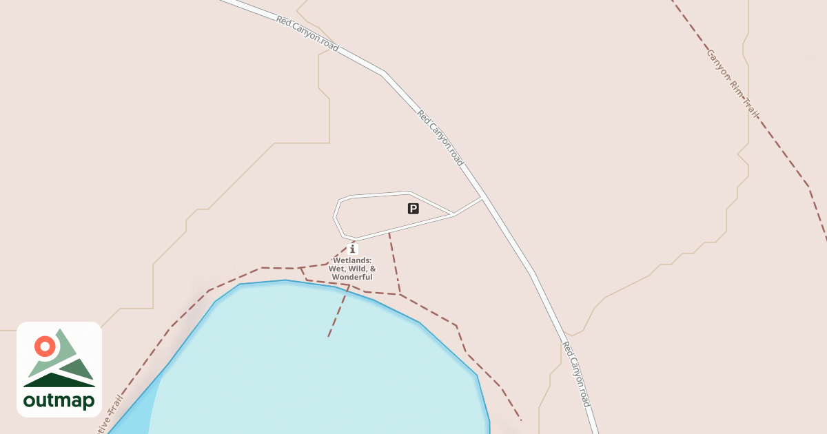 Map of GREENS LAKE WEST