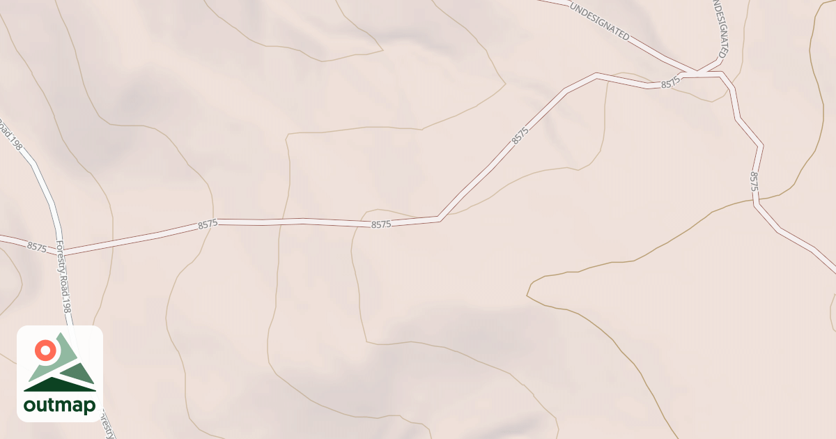 Map of Benchmark 8575
