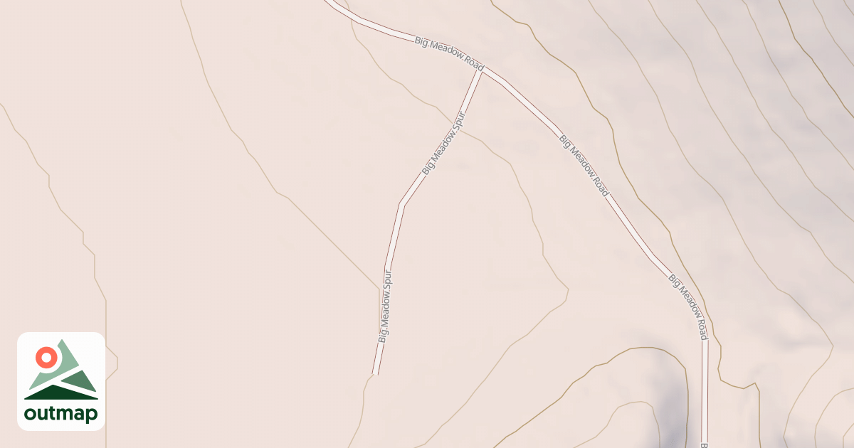 Map of BIG MEADOW