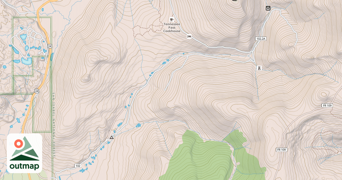 Map of EAST TENNESSEE