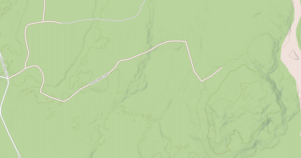 Map preview of FR 1687