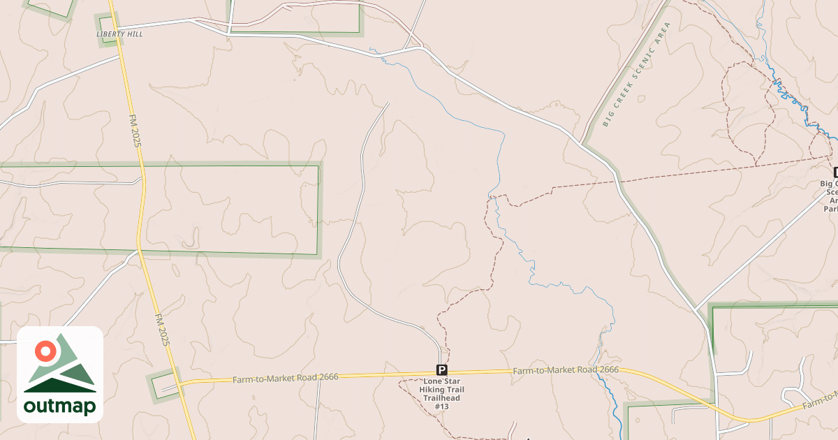 Map of RED ROAD