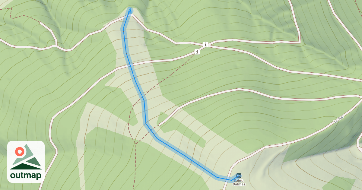 Map of Les Bosquets