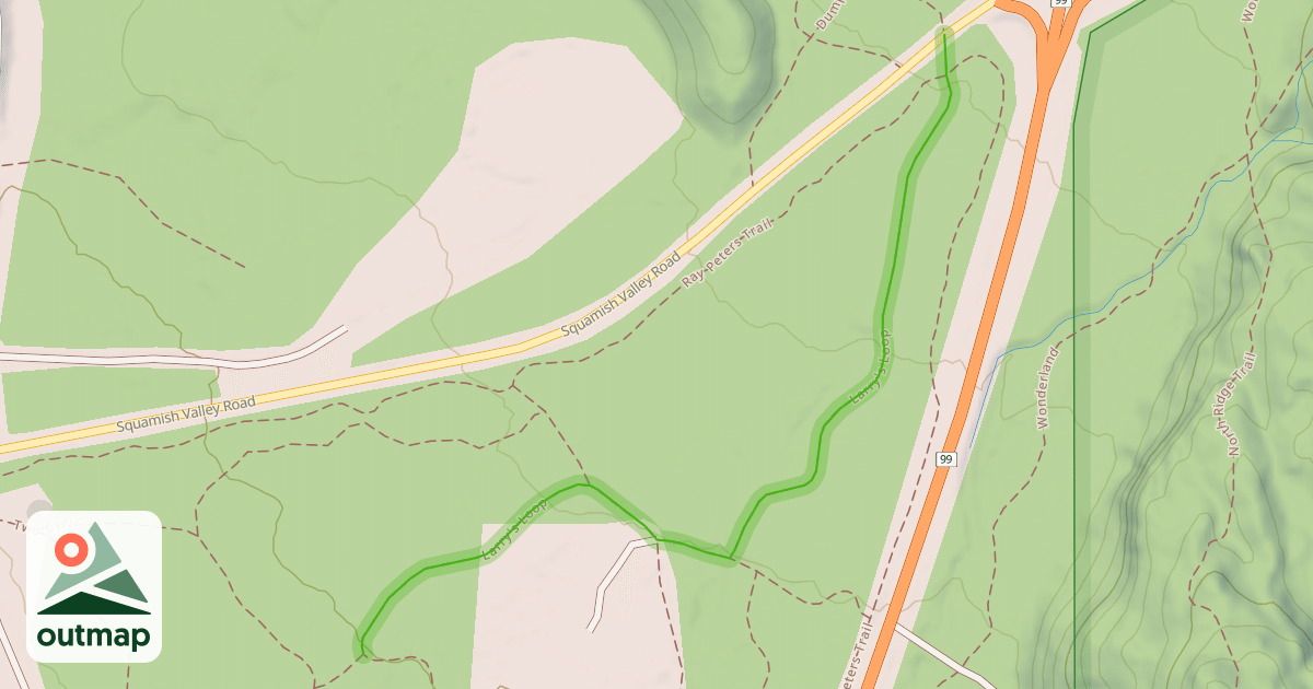 Map of Larry's Loop