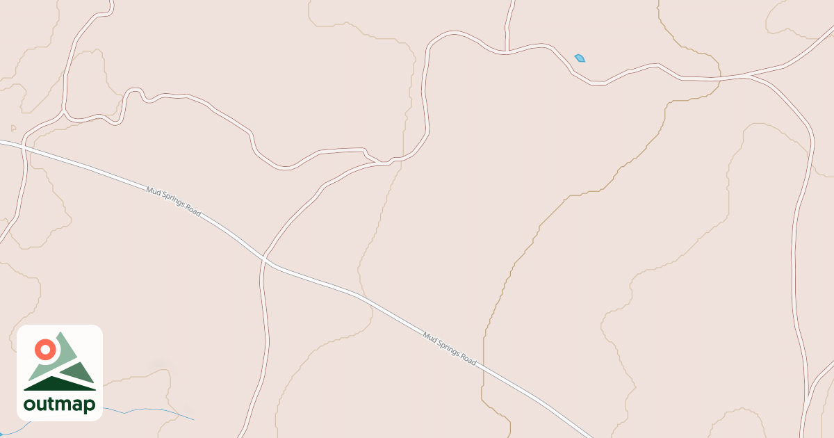 Map of DAMONS BUTTE N