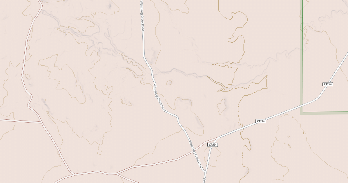 Map preview of WEST FROG CR