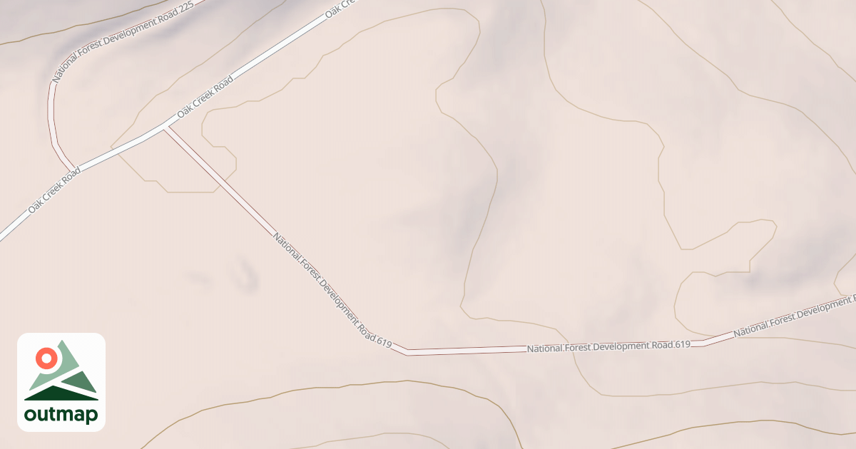 Map of USFS National Forest System Roads {EC617174-268E-42A2-B111-43B8984F804D}