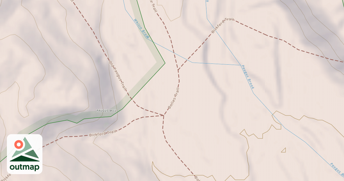 Map of Bolles Trail