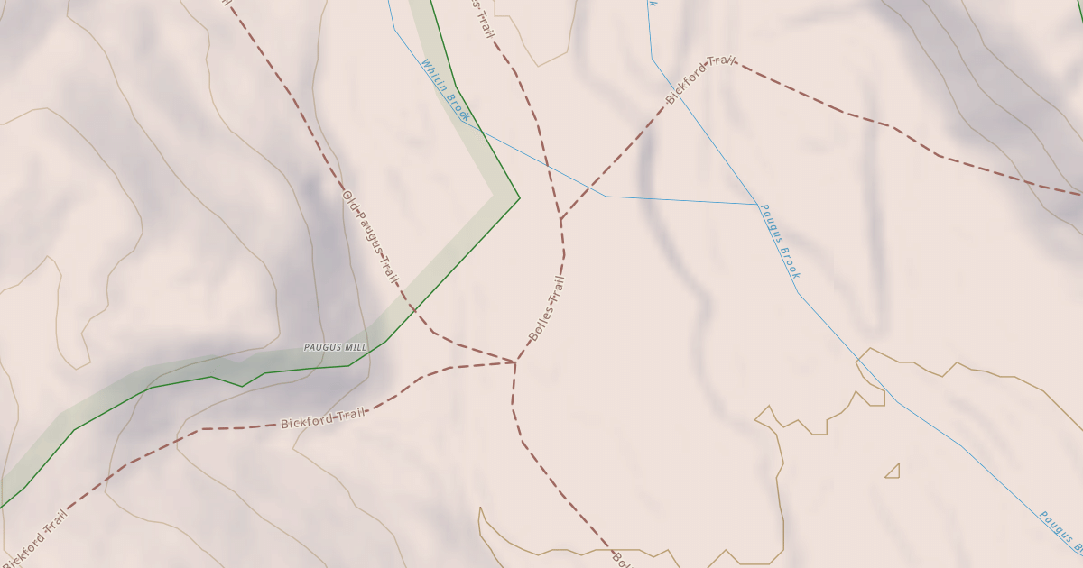 Map preview of Bolles Trail