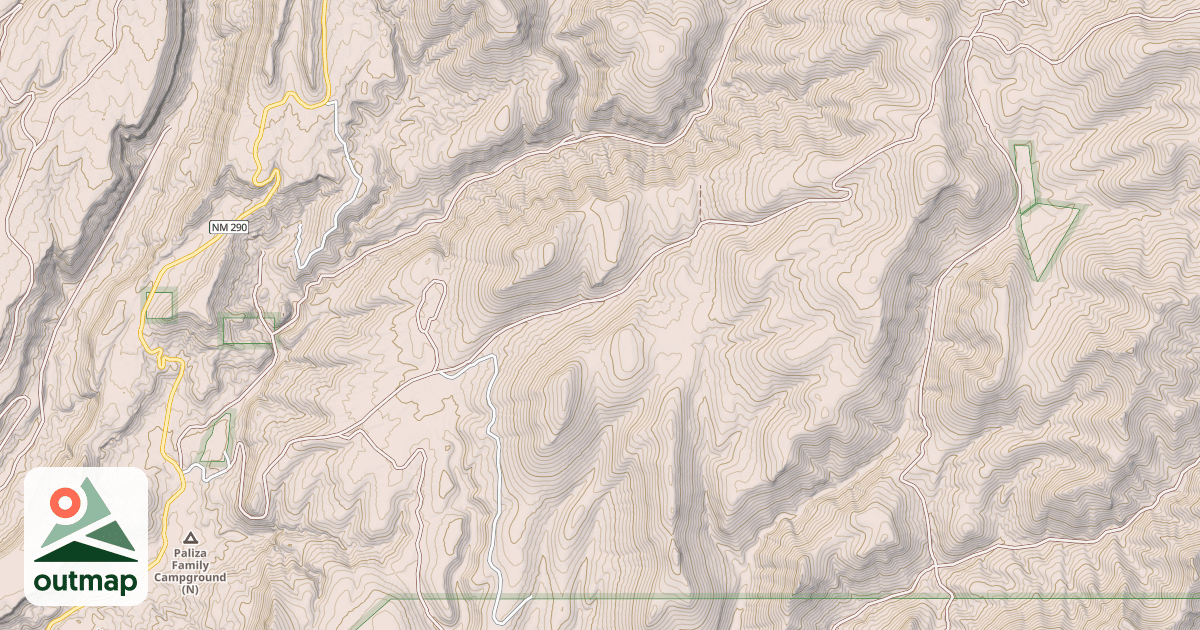 Map of BEAR SPRINGS