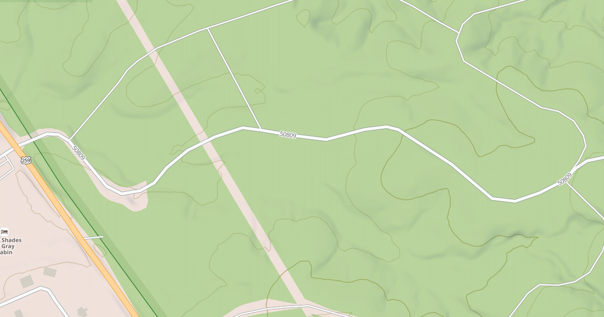 Map preview of USFS National Forest System Roads {B75235D7-C0D4-4BD8-8E10-5FA6EB449EA9}