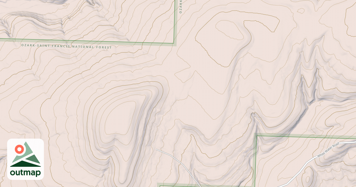 Map of ELMO CREEK