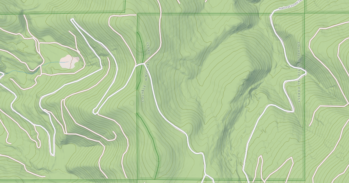 Map preview of UPPER TACOMA CREEK