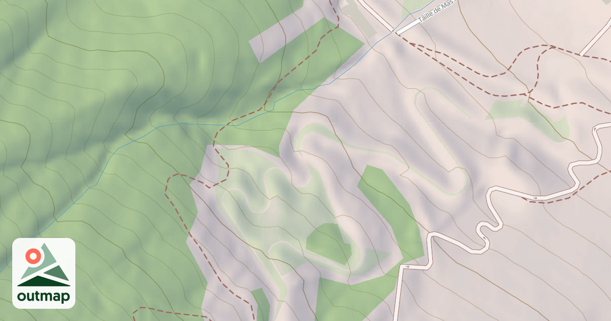 Map of Luge d'été