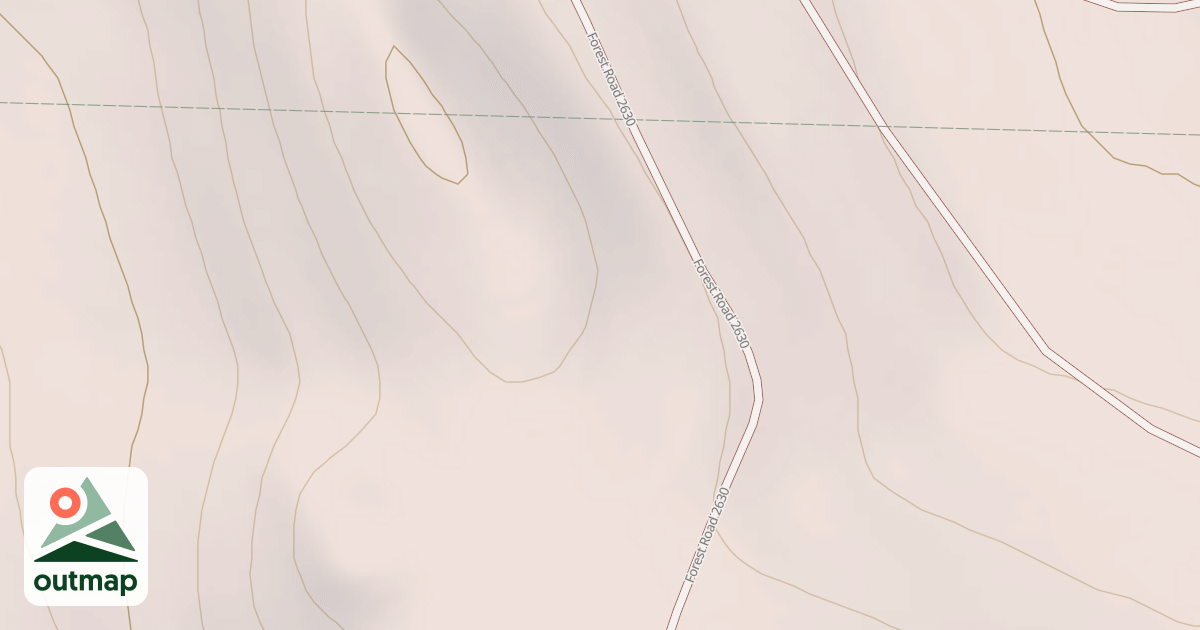 Map of USFS Motor Vehicle Use Map Roads {8E87D7BE-3252-4DF1-8D78-D90ED7E3AEAB}