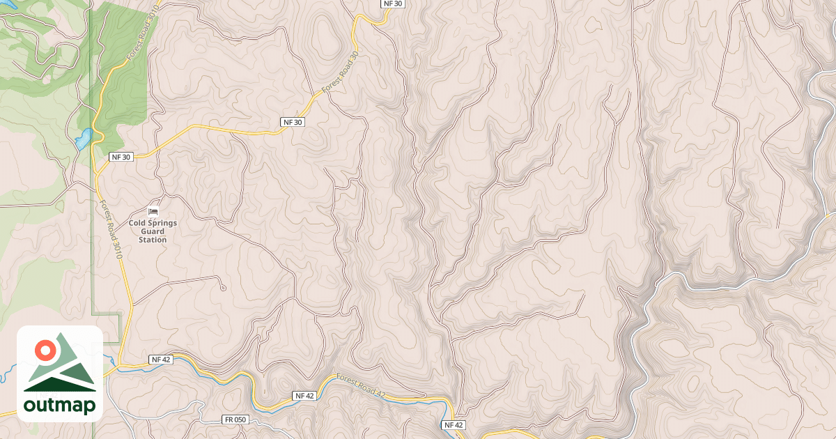 Map of USFS Motor Vehicle Use Map Roads {511C2579-8E98-4601-9C02-581DF79672CD}