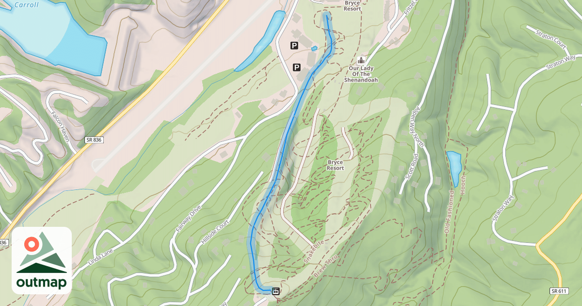 Map of White Lightning