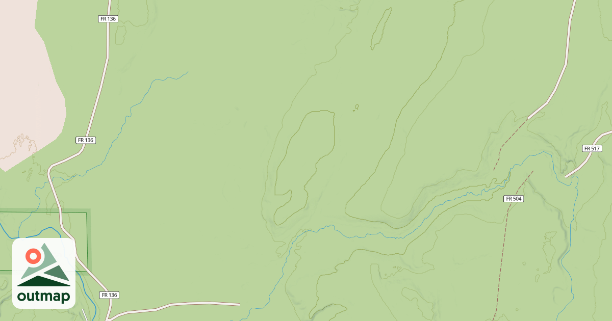Map of FR 517A