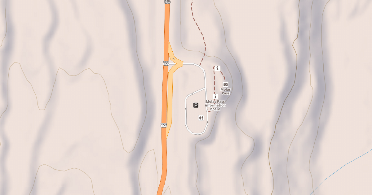 Map preview of MOLAS PASS OVERLOOK