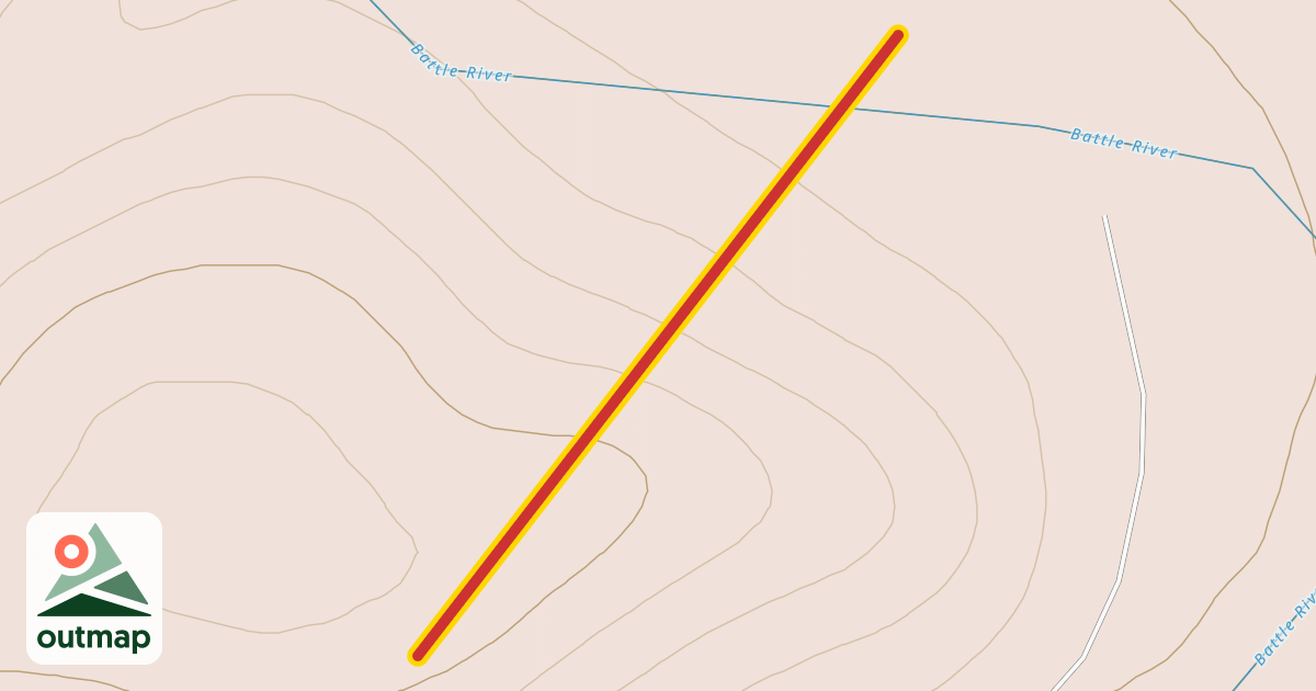Map of T-Bar