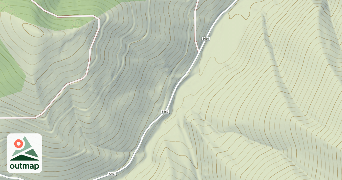 Map of (FDR) WOODS CREEK