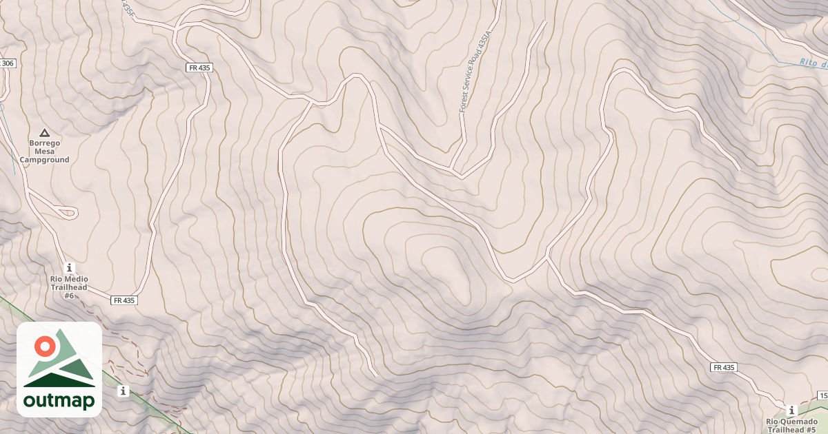 Map of PUERTECITO
