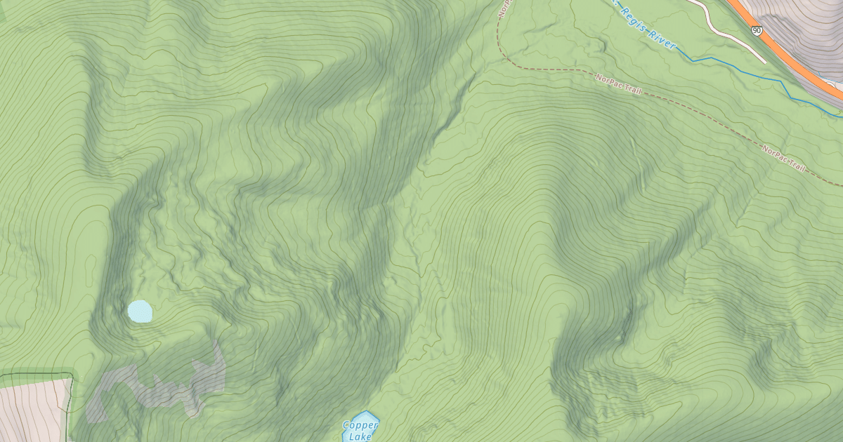 Map preview of COPPER LAKE