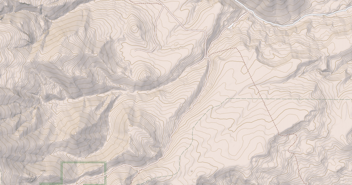 Map preview of SOUTH FORK PEBBLE CREEK