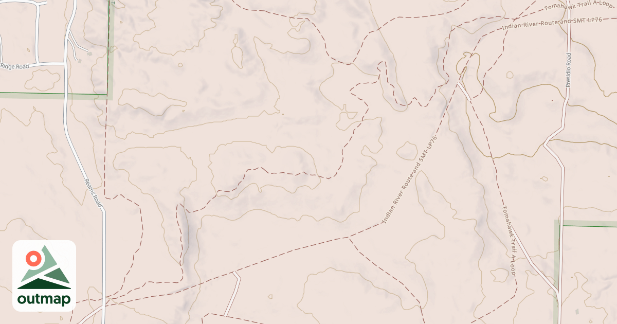 Map of Tomahawk To Kalkaska Mccct