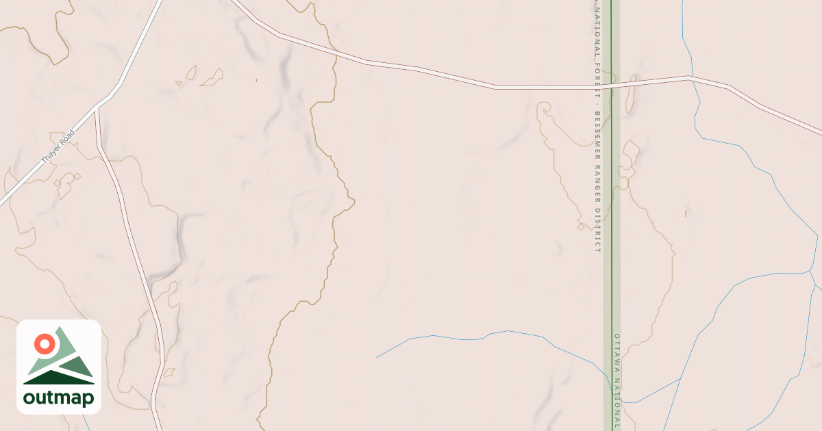 Map of USFS Motor Vehicle Use Map Trails 23449