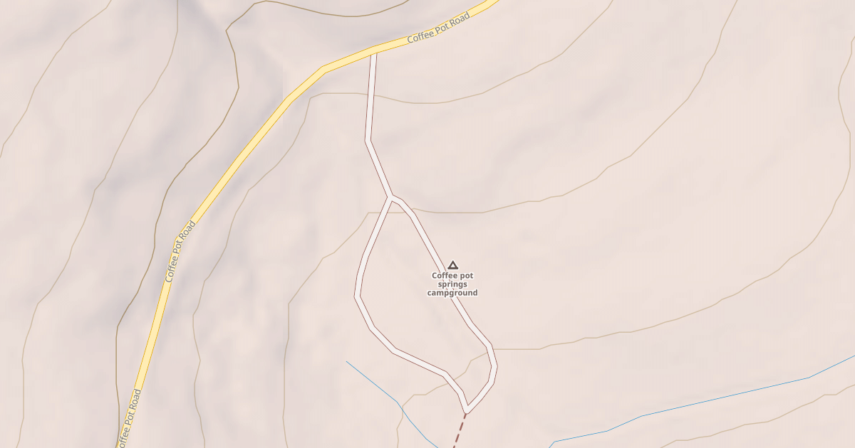Map preview of COFFEE POT SPRINGS CG