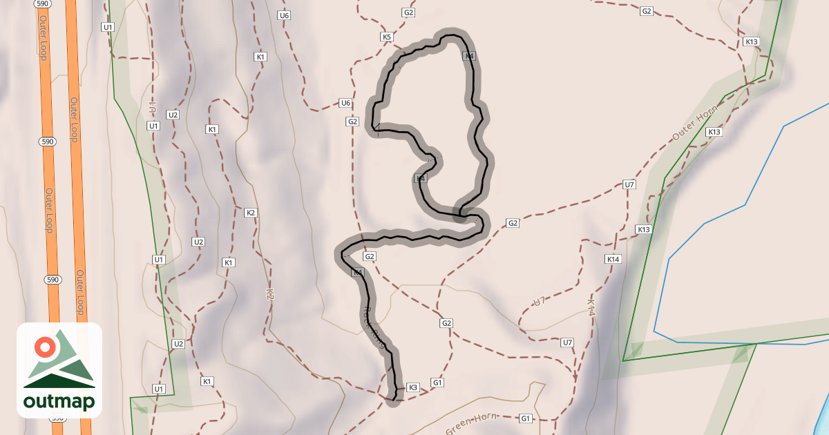 Map of Rock Ring