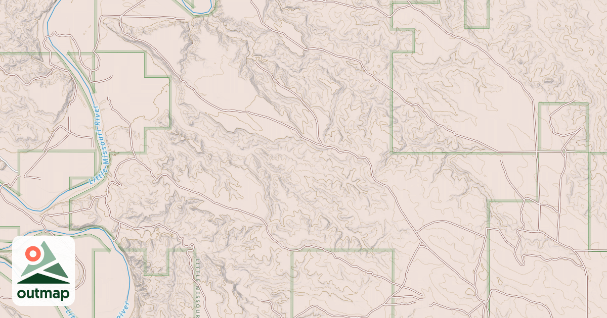 Map of (FDR) WEST STROM CUTOFF