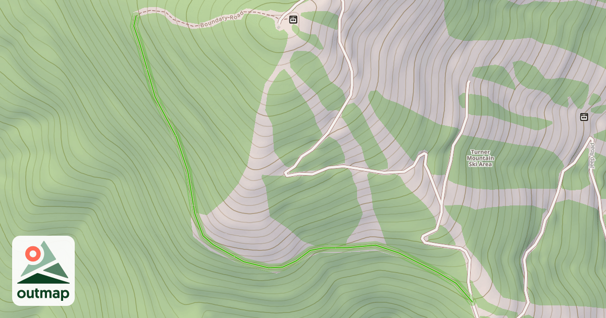 Map of Boundary Road