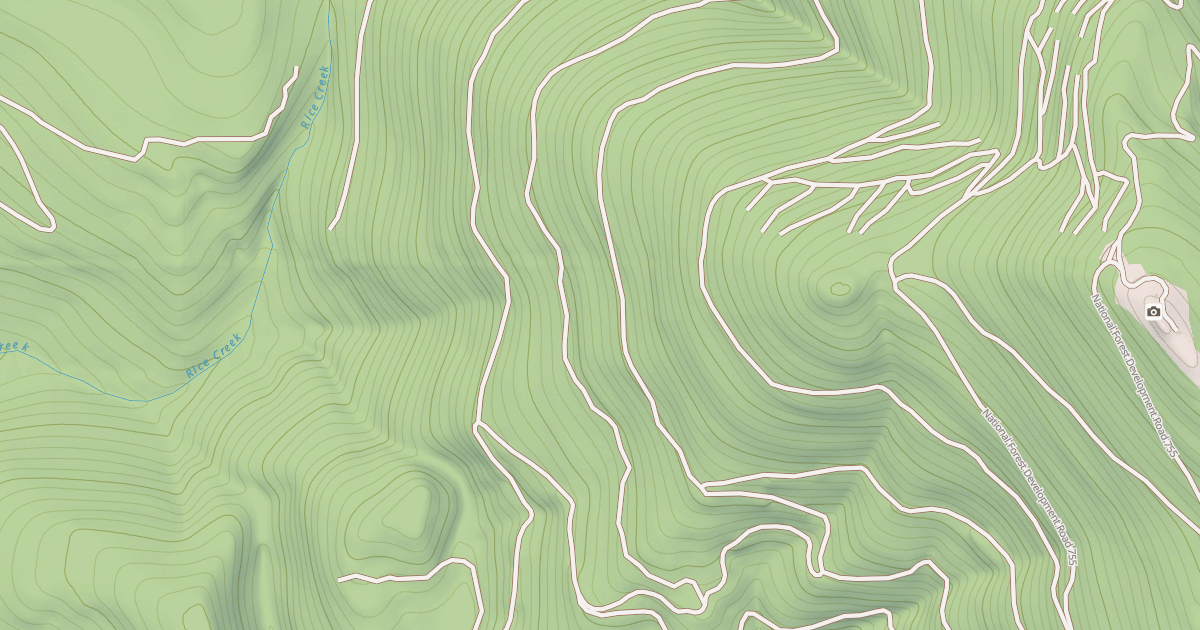 Map preview of DOAK CR BLUE MTN J