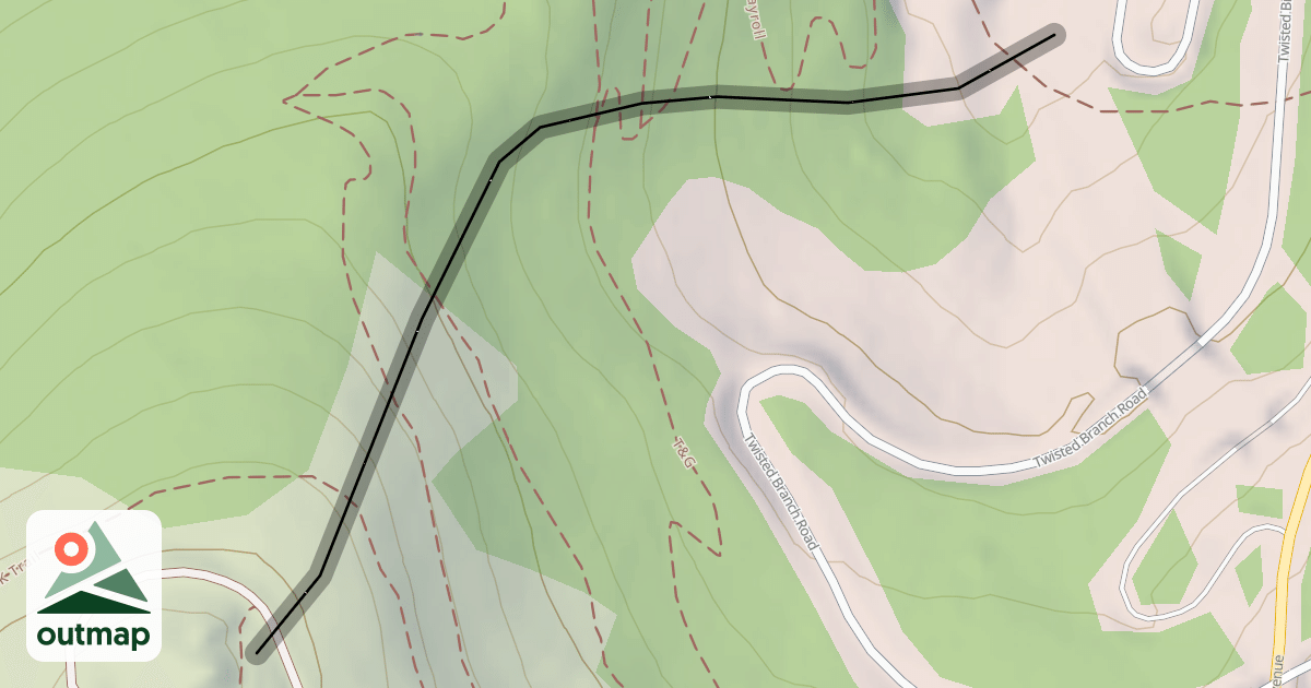 Map of Quincy Knoll