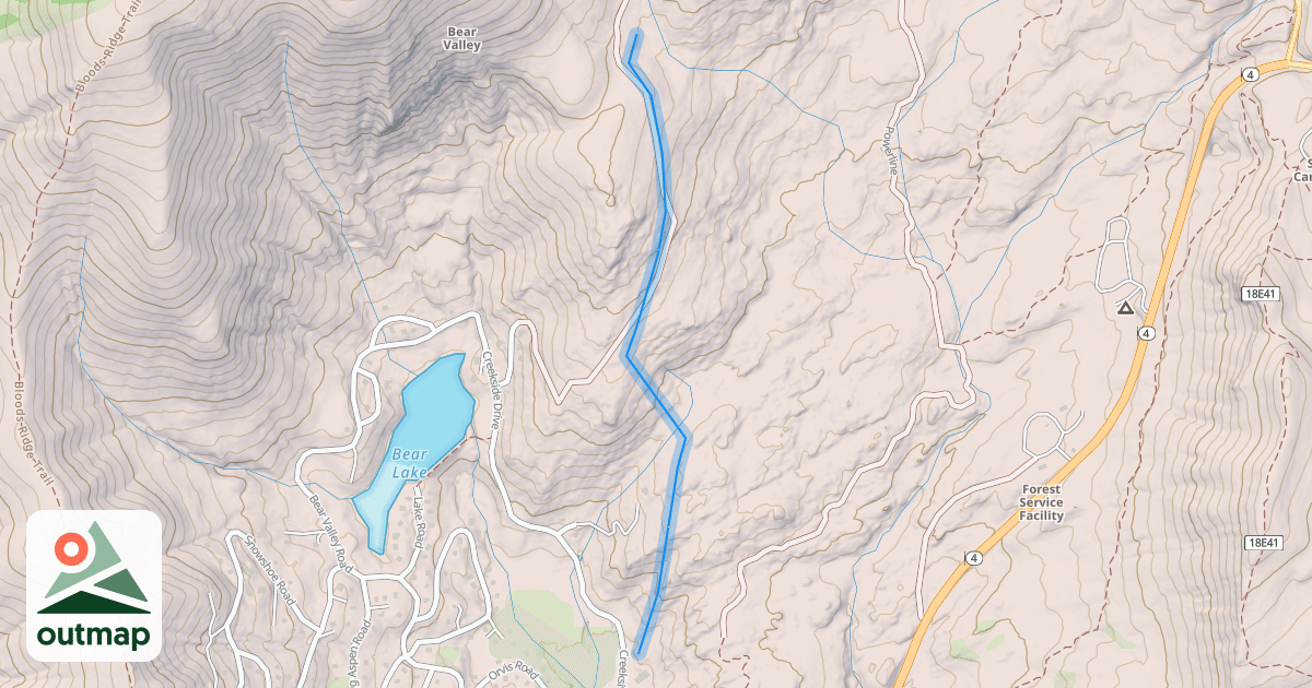 Map of Patty's Way