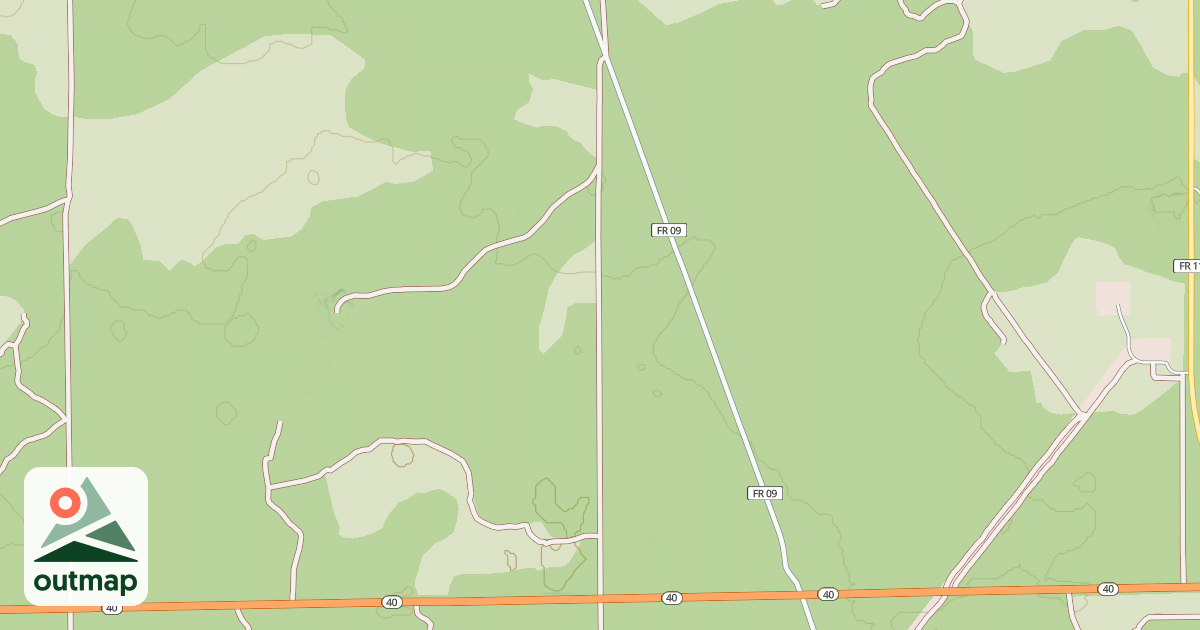 Map of USFS Motor Vehicle Use Map Roads {5B13F020-88A4-4943-924B-1854FEB31BCA}