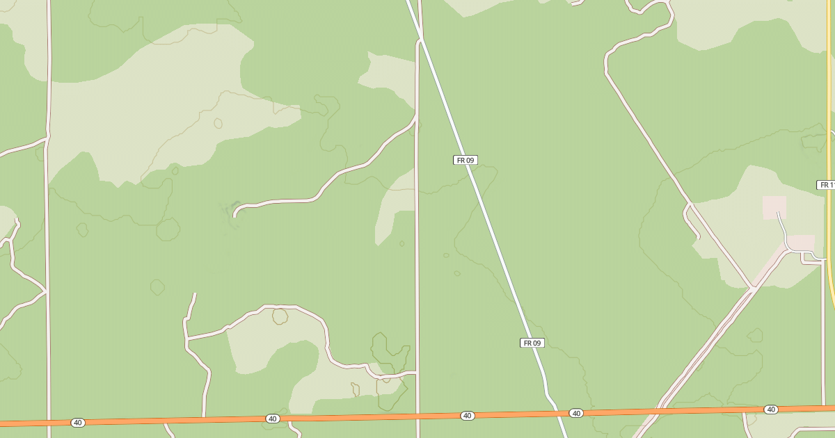 Map preview of USFS Motor Vehicle Use Map Roads {5B13F020-88A4-4943-924B-1854FEB31BCA}