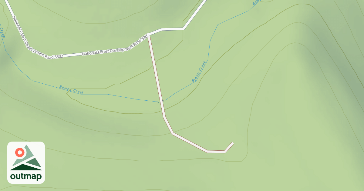 Map of BOWEN QUARRY